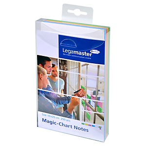 Legamaster Magic-Chart, notas, 10 x 20 cm, colores variados Legamaster Magic-Chart, notas, 10 x 20 cm, colores variados