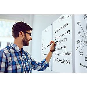 Legamaster Magic Chart Whiteboard Fogli elettrostatici Legamaster Magic Chart Whiteboard Fogli elettrostatici