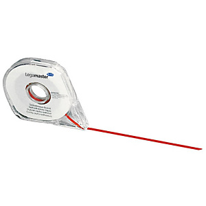 LEGAMASTER Markeertape voor planningsborden, 2,5 mm x 16 m, rood LEGAMASTER Markeertape voor planningsborden, 2,5 mm x 16 m, rood