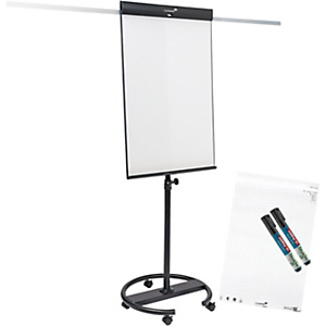 Legamaster Pack Chevalet de conférence mobile Universal - Base ronde - 175 x 68cm avec bloc papier et 2 marqueurs Legamaster Pack Chevalet de conférence mobile Universal - Base ronde - 175 x 68cm avec bloc papier et 2 marqueurs