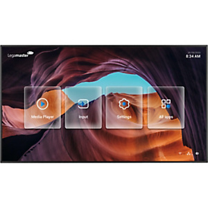 Legamaster Pack écran d'affichage professionnel Discover 2 75" avec support mobile - Noir Legamaster Pack écran d'affichage professionnel Discover 2 75" avec support mobile - Noir