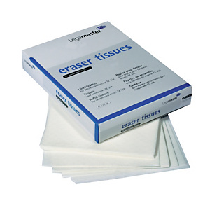 Legamaster Recambio de borrador para pizarra blanca, caja de 100 Legamaster Recambio de borrador para pizarra blanca, caja de 100