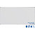 Legamaster Tableau blanc émaillé Unite Plus - Surface magnétique - Cadre Aluminium - L.240 x H.120 cm - 4