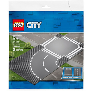 Lego, Costruzioni, City curva e incrocio, 60237C Lego, Costruzioni, City curva e incrocio, 60237C