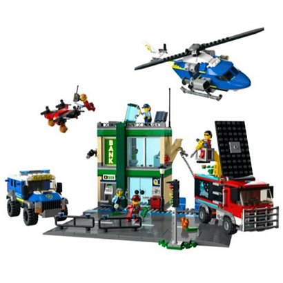 LEGO, Costruzioni, Inseguimento polizia alla banca, 60317A - 1