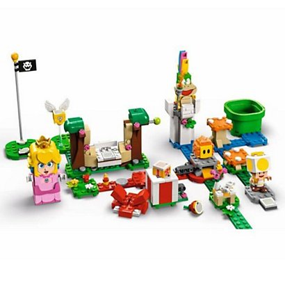 LEGO, Costruzioni, Starter pack avventure di peach, 71403 - Giocattoli