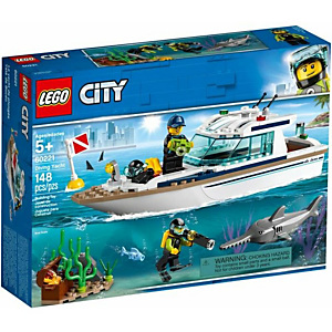 Lego, Costruzioni, Yacht per immersioni, 60221A Lego, Costruzioni, Yacht per immersioni, 60221A