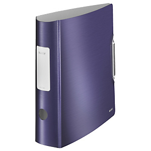 Leitz Active Style Registratore archivio, Dorso 8,2 cm, Capacità 500 fogli, Polistirene espanso, Blu Titanio Leitz Active Style Registratore archivio, Dorso 8,2 cm, Capacità 500 fogli, Polistirene espanso, Blu Titanio