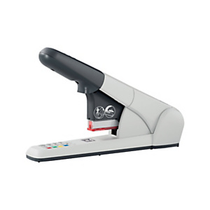 Leitz Agrafeuse de bureau utilisation intensive - Agrafes K6, K8, K10 et K12 - Capacité 80 feuilles - Argent Leitz Agrafeuse de bureau utilisation intensive - Agrafes K6, K8, K10 et K12 - Capacité 80 feuilles - Argent