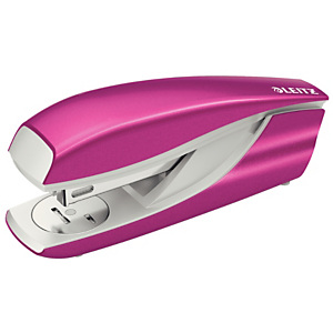 Leitz Agrafeuse de bureau Wow 5502 - Agrafes 24/6 et 26/6 - Capacité 30 feuilles - Rose Leitz Agrafeuse de bureau Wow 5502 - Agrafes 24/6 et 26/6 - Capacité 30 feuilles - Rose