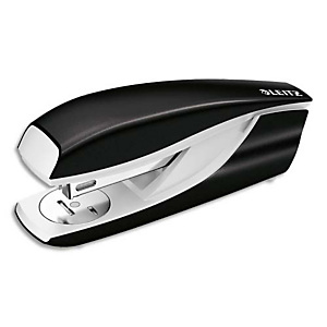 LEITZ Agrafeuse socle Wow pour agrafes 24/6-26/6. Capacité 30 feuilles. Coloris Noir. Livrée en boîte LEITZ Agrafeuse socle Wow pour agrafes 24/6-26/6. Capacité 30 feuilles. Coloris Noir. Livrée en boîte
