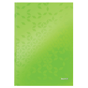 Leitz Blocco note rilegato con copertina rigida WOW A4, A righe, Verde Leitz Blocco note rilegato con copertina rigida WOW A4, A righe, Verde