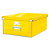 LEITZ Boîte Click & Store WOW, format Large A3, jaune - 1