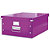 LEITZ Boîte Click & Store WOW, format Large A3, violet - 1