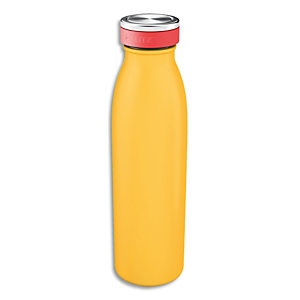LEITZ Bouteille isotherme 500 ml Cosy, jaune, boissons chaudes 7h et froides 15h, D68 x H235 mm
