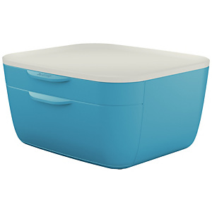 Leitz Buc de cajones Cosy, poliestireno, 251 x 275 x 143 mm, azul Leitz Buc de cajones Cosy, poliestireno, 251 x 275 x 143 mm, azul