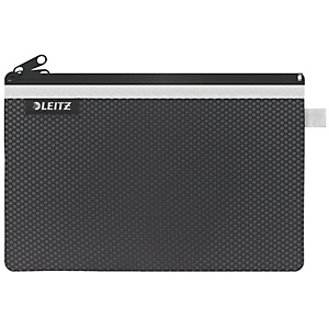 Leitz Busta da viaggio WOW, 2 scomparti, 23 x 15 cm, Nero Leitz Busta da viaggio WOW, 2 scomparti, 23 x 15 cm, Nero