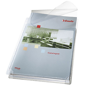 LEITZ Busta a foratura universale ad alta capacità, 22 x 30 x 2 cm (A4), Lembro di chiusura, PVC, Spessore Altissimo, Finitura Liscia, Trasparente (confezione 5 pezzi) LEITZ Busta a foratura universale ad alta capacità, 22 x 30 x 2 cm (A4), Lembro di chiusura, PVC, Spessore Altissimo, Finitura Liscia, Trasparente (confezione 5 pezzi)