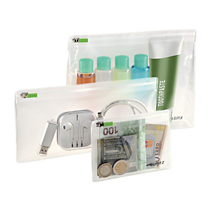 Leitz Busta Traveller con zip XS/S/M (confezione 3 pezzi) Leitz Busta Traveller con zip XS/S/M (confezione 3 pezzi)
