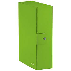Leitz Cartella progetti WOW, Capacità 1.000 fogli, Cartoncino plastificato, Verde lime Leitz Cartella progetti WOW, Capacità 1.000 fogli, Cartoncino plastificato, Verde lime