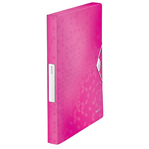 Leitz Cartella progetti WOW, Capacità 250 fogli, Polipropilene, Fucsia Leitz Cartella progetti WOW, Capacità 250 fogli, Polipropilene, Fucsia