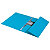 LEITZ Cartellina a 3 lembi Recycle Zero emissioni CO2, Carta riciclata, Blu (confezione 10 pezzi) - 6