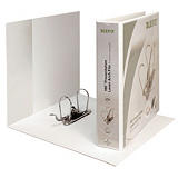 Leitz Classeur à levier personnalisable 180° A4 maxi plastifié, Dos 80 mm Capacité 600 feuilles - Blanc Leitz Classeur à levier personnalisable 180° A4 maxi plastifié, Dos 80 mm Capacité 600 feuilles - Blanc