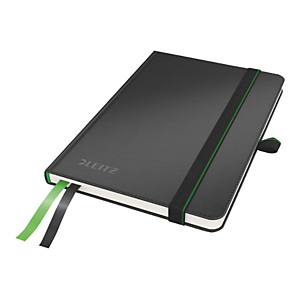 Leitz Complete Blocco note A righe, A6, Copertina rigida, 80 fogli, Nero Leitz Complete Blocco note A righe, A6, Copertina rigida, 80 fogli, Nero