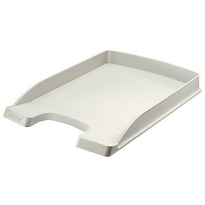 LEITZ Corbeille courrier Plus Slim. Petite capacité. Dim (lxhxp) : 25,5x3,5x35,7 cm. Coloris gris. LEITZ Corbeille courrier Plus Slim. Petite capacité. Dim (lxhxp) : 25,5x3,5x35,7 cm. Coloris gris.