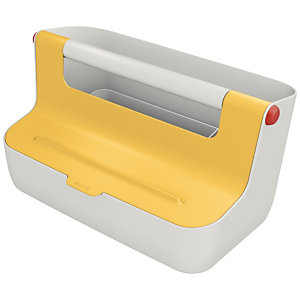 Leitz Cosy Caja de almacenamiento portátil, 367  x 214 x 196 mm, amarillo cálido
