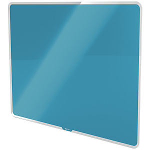 Leitz Cosy Pizarra de cristal magnético , 800 x 600 mm, azul calma