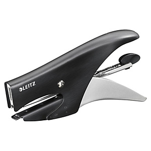 Leitz Cucitrice a pinza Style, Nero Satinato