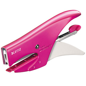 Leitz Cucitrice a pinza WOW, Fucsia Leitz Cucitrice a pinza WOW, Fucsia