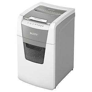 Leitz Destructeur de documents IQ Auto+ Office 150 coupe micro DIN P5 - 150 feuilles - Corbeille 44L Leitz Destructeur de documents IQ Auto+ Office 150 coupe micro DIN P5 - 150 feuilles - Corbeille 44L