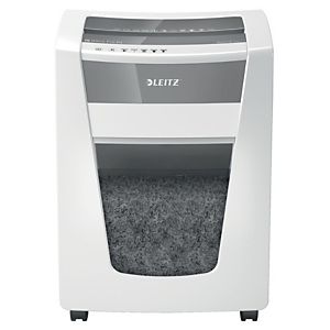 Leitz Destructeur de documents IQ Office Pro coupe croisée DIN P4 - 20 feuilles - Corbeille 30 L Leitz Destructeur de documents IQ Office Pro coupe croisée DIN P4 - 20 feuilles - Corbeille 30 L