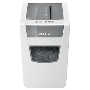 Leitz Destructeur de documents IQ Slim Home Office coupe croisée DIN P4 - 10 feuilles - Corbeille 23L Leitz Destructeur de documents IQ Slim Home Office coupe croisée DIN P4 - 10 feuilles - Corbeille 23L