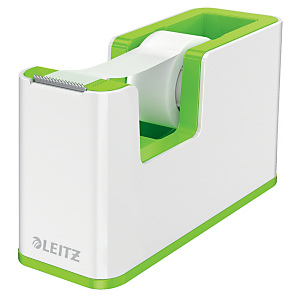 Leitz Dispenser nastro adesivo WOW Dual Color, 51 x 126 x 760 mm, Bianco/Verde lime metallizzato Leitz Dispenser nastro adesivo WOW Dual Color, 51 x 126 x 760 mm, Bianco/Verde lime metallizzato