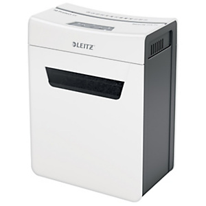 LEITZ Distruggi documenti manuale a frammento IQ Protect Premium 8X, 8 fogli, Cestino 14 litri, Bianco LEITZ Distruggi documenti manuale a frammento IQ Protect Premium 8X, 8 fogli, Cestino 14 litri, Bianco