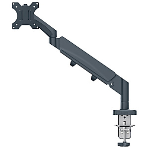 Leitz Ergo Space Saving Brazo para monitor individual, hasta 32 pulgadas, hasta 9 Kg, gris aterciopelado, 64890089 Leitz Ergo Space Saving Brazo para monitor individual, hasta 32 pulgadas, hasta 9 Kg, gris aterciopelado, 64890089