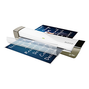 Leitz I-Lam Office Plastificatrice termica a caldo, Argento, 125 micron, A3 Leitz I-Lam Office Plastificatrice termica a caldo, Argento, 125 micron, A3