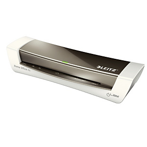 Leitz iLam® A4 Plastificadora térmica para oficina y casa, gris oscuro, 125 micras Leitz iLam® A4 Plastificadora térmica para oficina y casa, gris oscuro, 125 micras