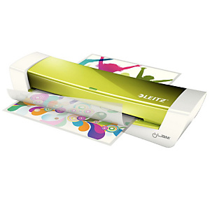 Leitz iLam® Home Office Plastificatrice termica a caldo, Verde metallizzato, 125 μ, A4 Leitz iLam® Home Office Plastificatrice termica a caldo, Verde metallizzato, 125 μ, A4