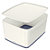 Leitz MyBox® Contenitore multiuso Large, Plastica, Senza BPA, Bianco e grigio, 318 x 385 x 198 mm - 1