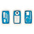 Leitz MyBox® Contenitore multiuso Small, Plastica, Senza BPA, Bianco e blu, 318 x 191 x 128 mm - 3