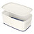 Leitz MyBox® Contenitore multiuso Small, Plastica, Senza BPA, Bianco e grigio, 318 x 191 x 128 mm - 1