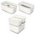Leitz MyBox® Contenitore multiuso Small, Plastica, Senza BPA, Bianco e grigio, 318 x 191 x 128 mm - 6