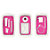 Leitz MyBox® Contenitore multiuso Small, Plastica, Senza BPA, Bianco e rosa, 318 x 191 x 128 mm - 2
