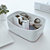 Leitz MyBox® Contenitore Organizer Small, Plastica, Senza BPA, Bianco e grigio, 246 x 160 x 98 mm - 3