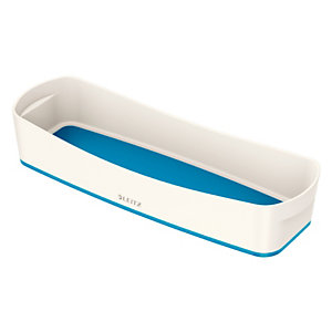 Leitz MyBox® Vaschetta organizer, Plastica, Senza BPA, Bianco e blu, 307 x 105 x 55 mm