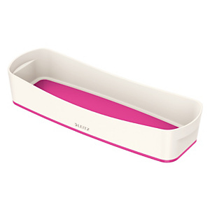 Leitz MyBox® Vaschetta organizer, Plastica, Senza BPA, Bianco e rosa, 307 x 105 x 55 mm Leitz MyBox® Vaschetta organizer, Plastica, Senza BPA, Bianco e rosa, 307 x 105 x 55 mm